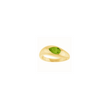 Liora 14k Solid Gold Peridot Ring