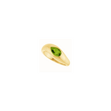 Liora 14k Solid Gold Peridot Ring