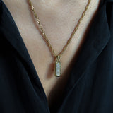 Pavé Bar Pendant