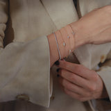 Trio Delicate Diamond Bracelet