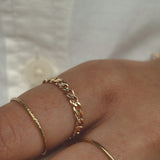 Cuban Curb Link Ring