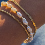 Nora Organic Pearl Bracelet