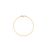 Dainty Box Chain Bracelet