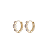Ziya Huggie Hoops