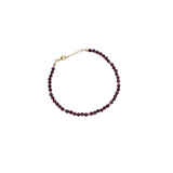 Noir Rose Garnet Bracelet