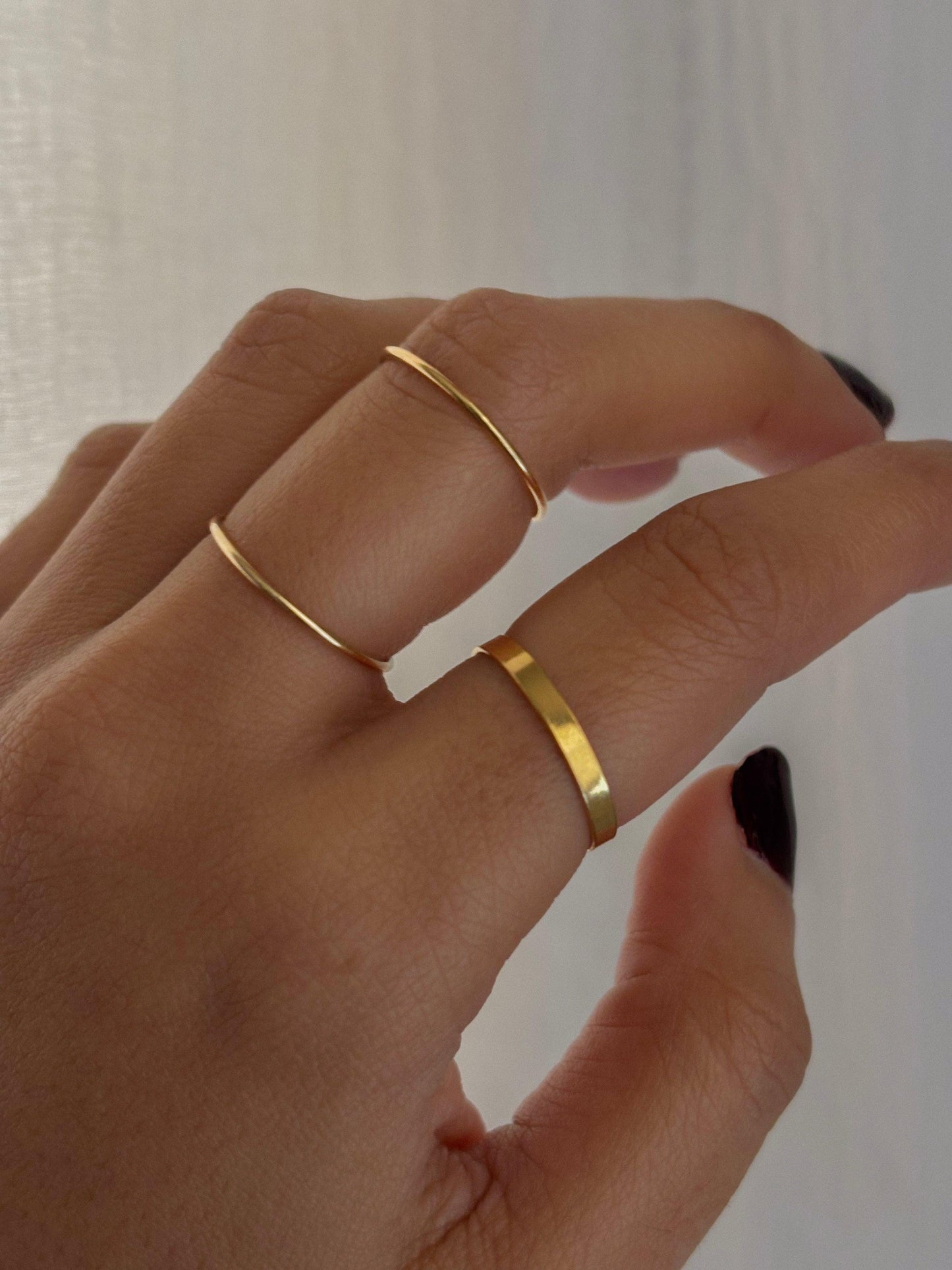 Maeve 2.3 mm Stacker Band Ring - MILANA JEWELRY 