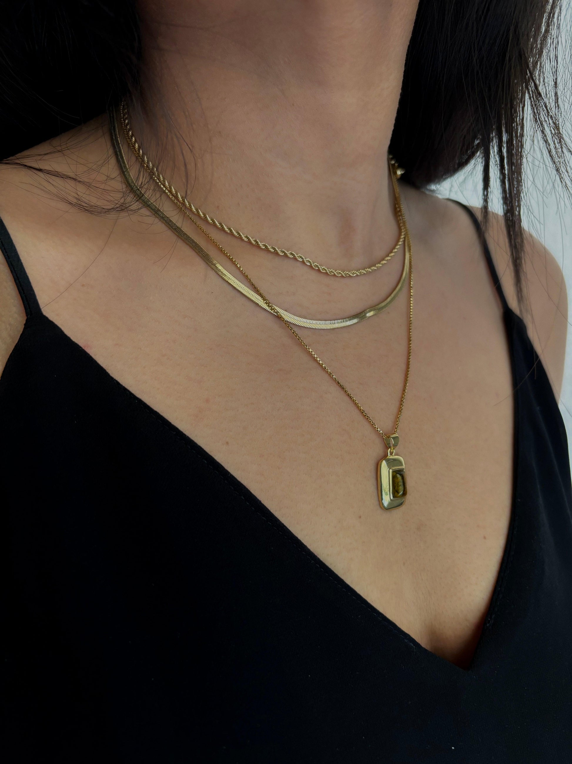 Sofia Rope Chain Necklace - MILANA JEWELRY 