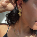 Kalya Floral Drop Studs