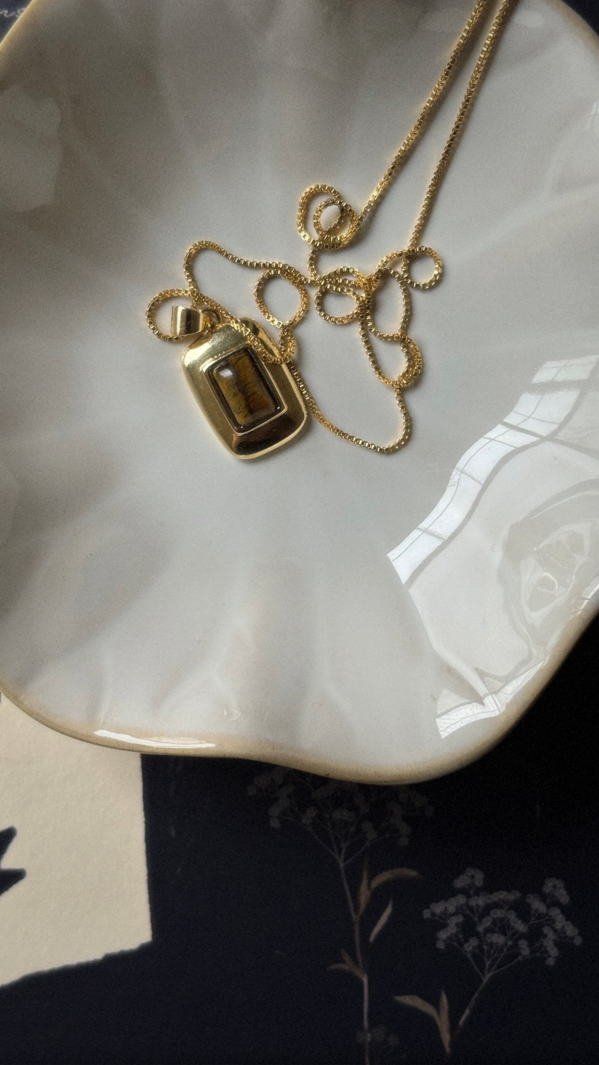Dainty 14k Gold Box Chain Necklace - MILANA JEWELRY 