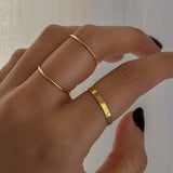 Anillo apilador Maeve de 2,3 mm