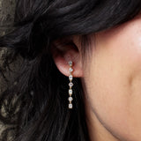 Diamond Dangle Earrings