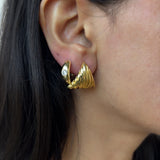 Triangle Stud Earrings