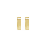 Asha 14k Solid Gold Chunky Hoops