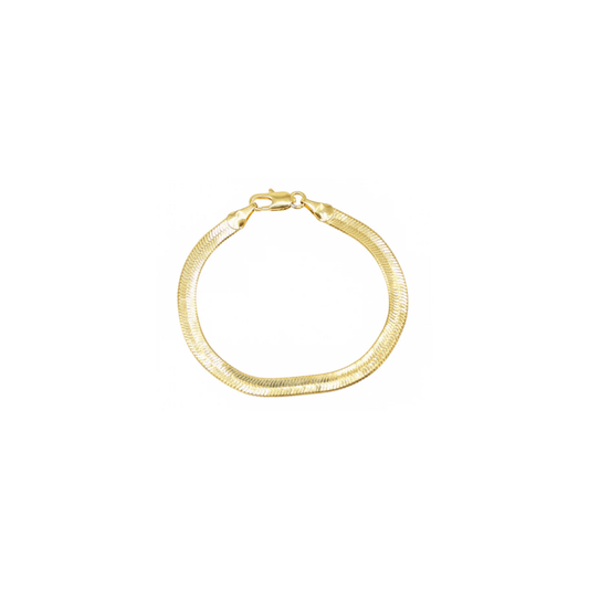Gigi Herringbone Bracelet - shopmilanajewelry