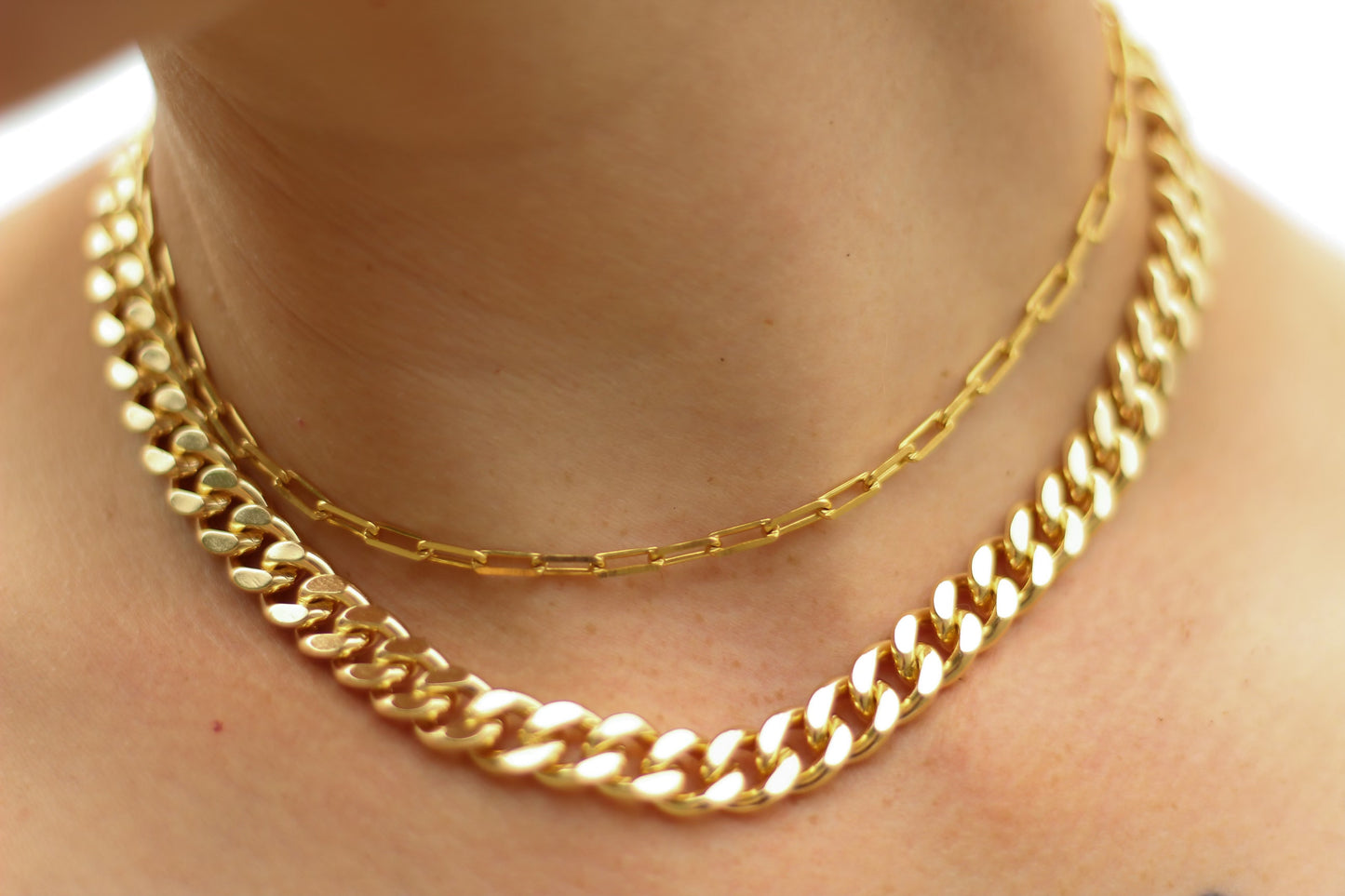 Mika Cuban Curb Link Chain - shopmilanajewelry